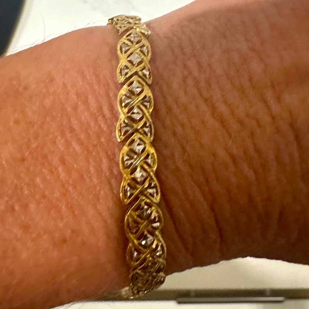 Gold and Silver bracelet